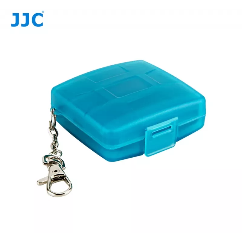 JJC Estojo de armazenamento para cartões de memória para 4 cartões SD / SDHC / SDXC - preto