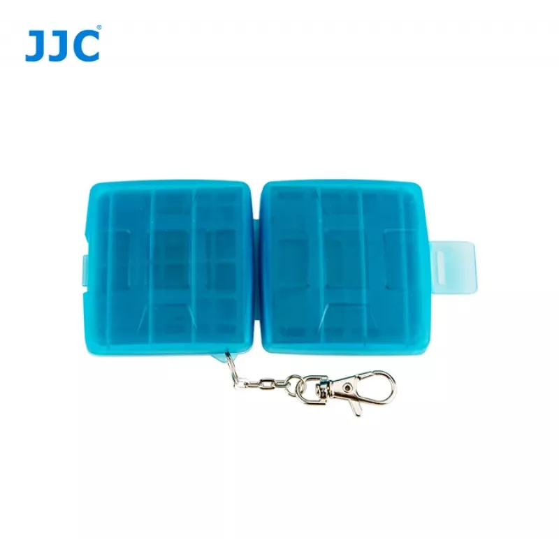 JJC Estojo de armazenamento para cartões de memória para 4 cartões SD / SDHC / SDXC - preto