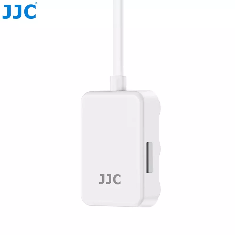 JJC PDB-UC Leitor de cartões Micro SD USB-C com 2 portas USB-C, cinzento espacial