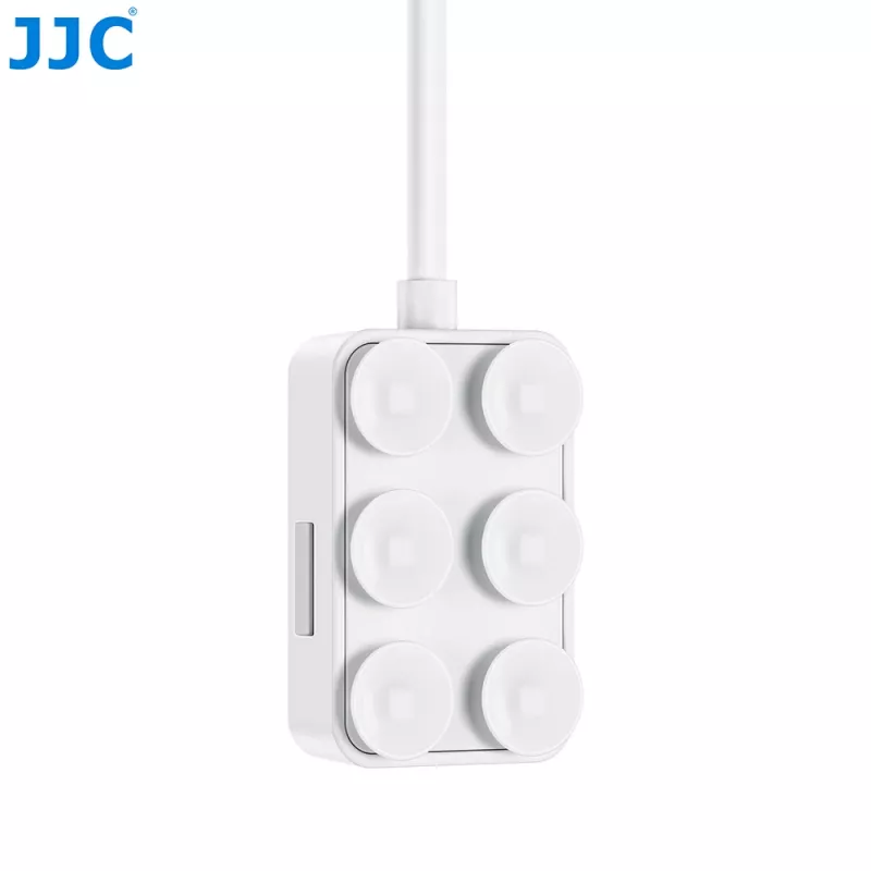JJC PDB-UC Leitor de cartões Micro SD USB-C com 2 portas USB-C, cinzento espacial