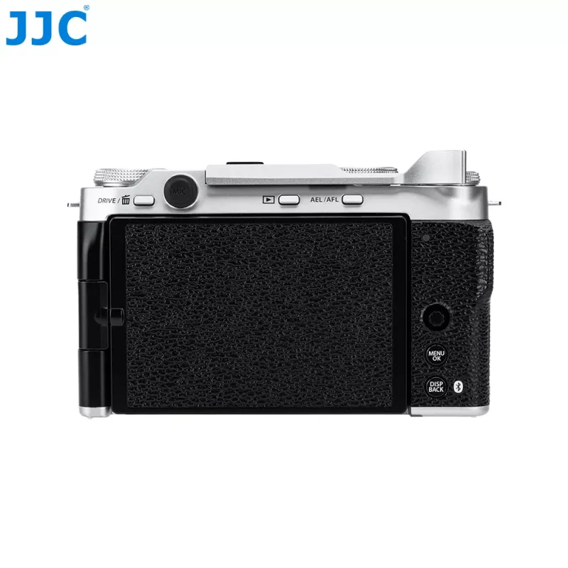 JJC Apoio para o polegar para Fujifilm X-M5 / XM5 / TA-XM5 prateado