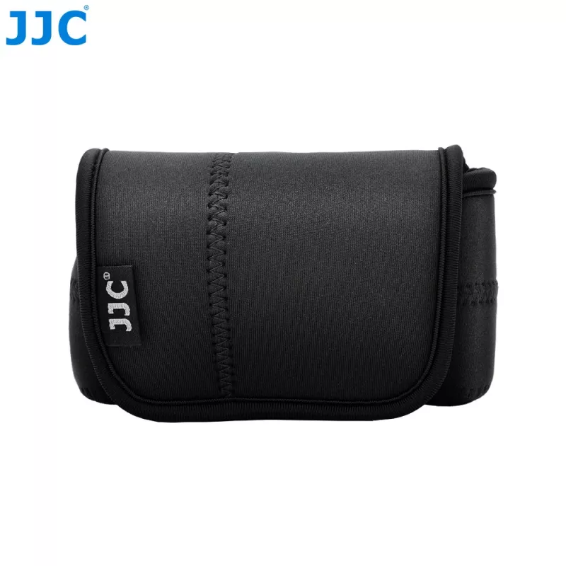 JJC OC-S3BK Bolsa de câmara em neoprene para DSLR/sem espelho com objetiva longa, preto