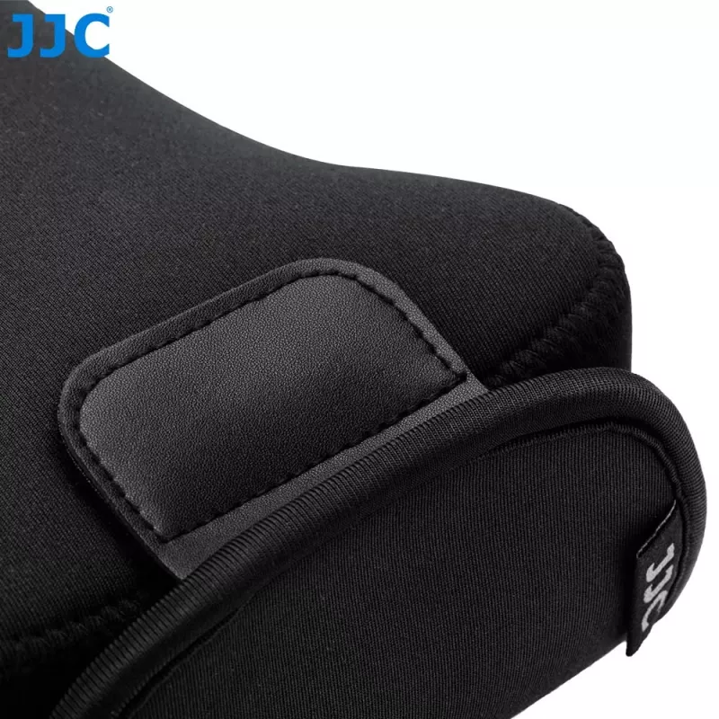 JJC OC-S3BK Bolsa de câmara em neoprene para DSLR/sem espelho com objetiva longa, preto