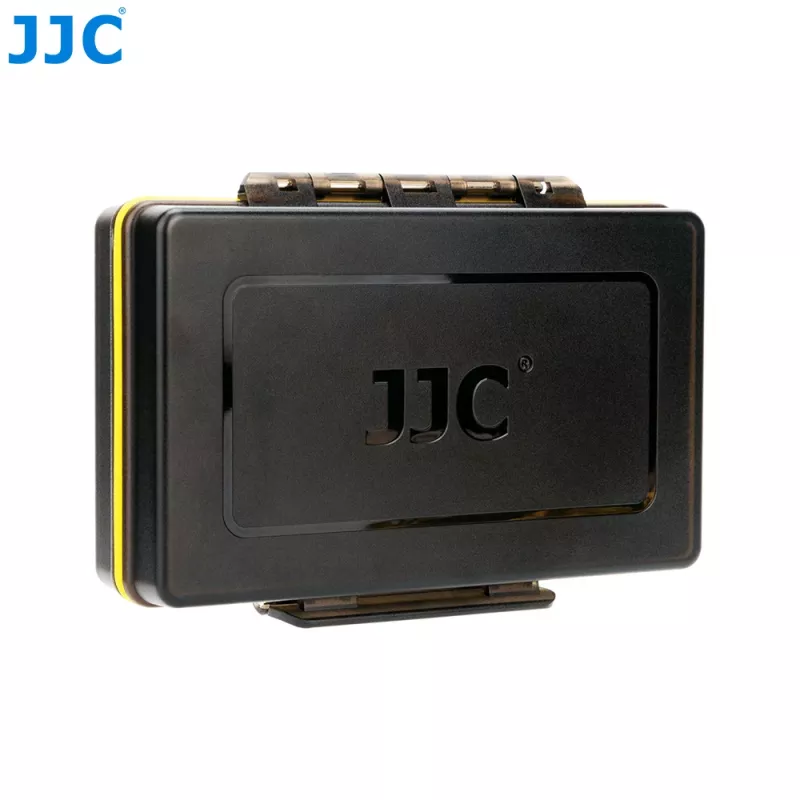 JJC Caixa de armazenamento de pilhas para 16x pilhas AAA - plástico PP transparente