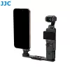 JJC HG-CS1 Suporte de extensão para DJI Osmo Pocket 3 com suporte MagSafe, rosca de 1/4 polegadas, sapata fria, liga de alumínio, preto