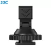 JJC HC-DMN Adaptador de sapata quente para rosca de 1/4 polegadas-20 para suporte de microfone, preto