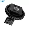 JJC HC-DMN Adaptador de sapata quente para rosca de 1/4 polegadas-20 para suporte de microfone, preto