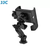 JJC PM-CS1 Suporte adaptador com rosca de 1/4 polegadas para telefone, smartphone, GoPro, sapata quente ISO padrão, preto