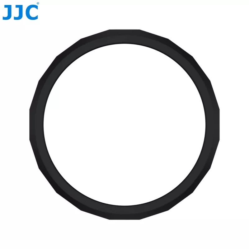 JJC 2x Anel de proteção de objetiva em silicone para DJI Osmo Action 5 Pro / 4 / 3 (preto)