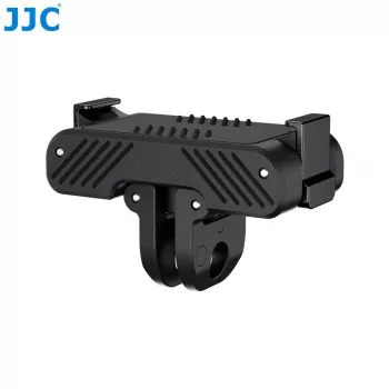JJC QRAM-OA Suporte adaptador de libertação rápida para DJI Osmo Action 5 Pro/4/3 - 1/4 polegadas e GoPro
