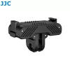 JJC QRAM-OA Suporte adaptador de libertação rápida para DJI Osmo Action 5 Pro/4/3 - 1/4 polegadas e GoPro