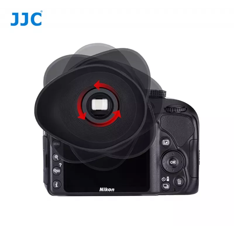 JJC Olho mágico EG para câmaras Canon EOS DSLR (preto)