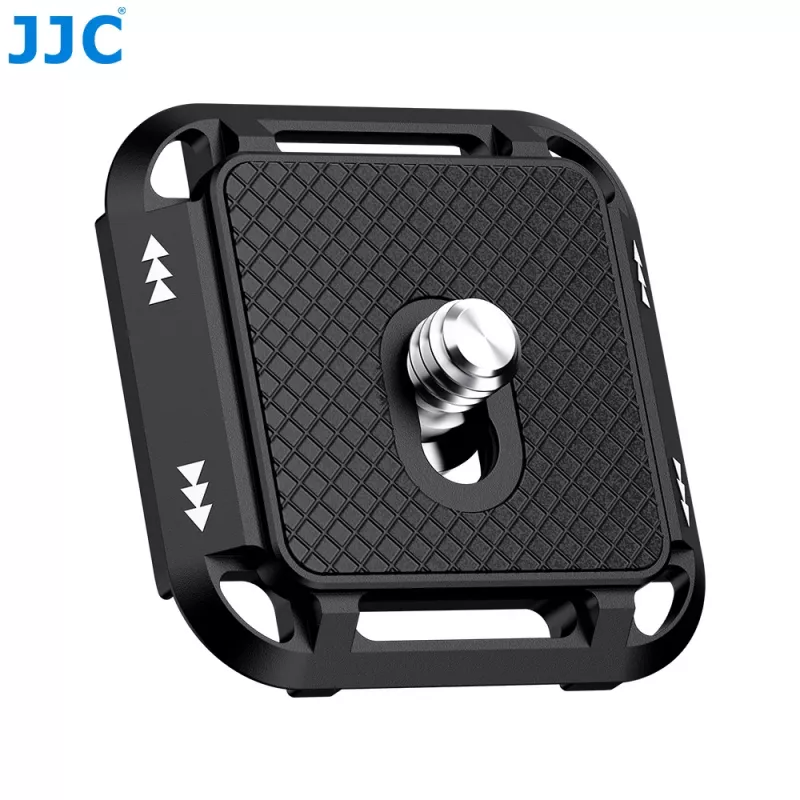 JJC 2x placa de libertação rápida Arca Swiss 1/4 polegadas + Peak Design V3 para câmara QR-PDK2