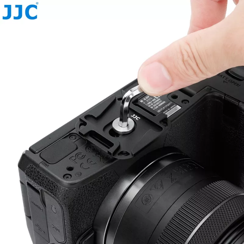 JJC 2x placa de libertação rápida Arca Swiss 1/4 polegadas + Peak Design V3 para câmara QR-PDK2