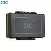 JJC Bolsa de armazenamento para baterias e cartões de memória Insta360 X5 X4 X3 (preto)