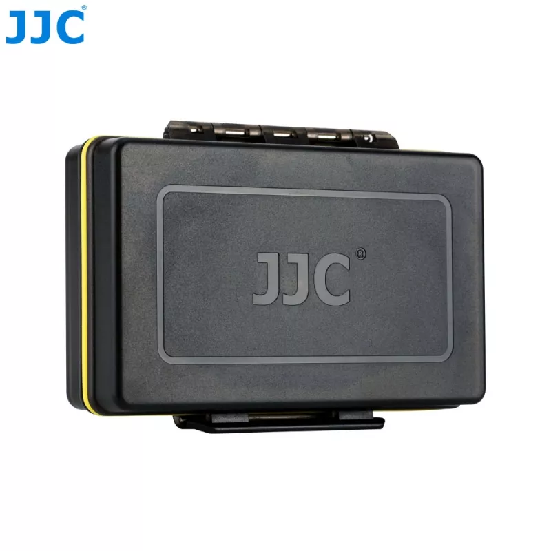 JJC Bolsa de armazenamento para baterias e cartões de memória Insta360 X5 X4 X3 (preto)