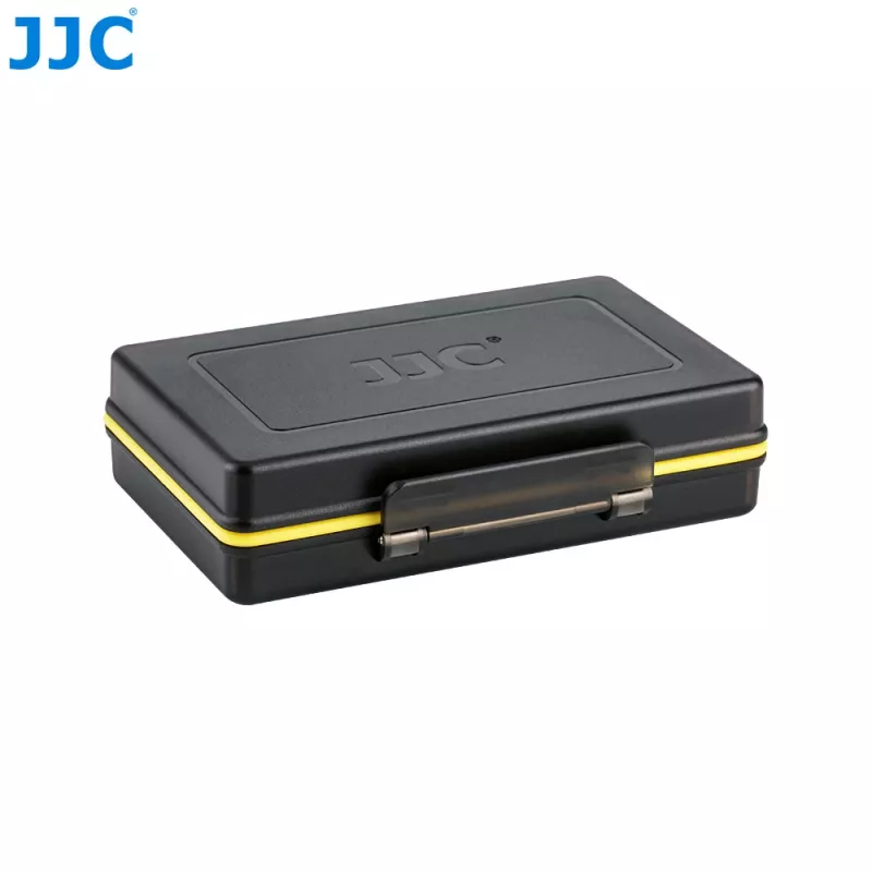 JJC Bolsa de armazenamento para baterias e cartões de memória Insta360 X5 X4 X3 (preto)