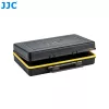 JJC Bolsa de armazenamento para baterias e cartões de memória Insta360 X5 X4 X3 (preto)