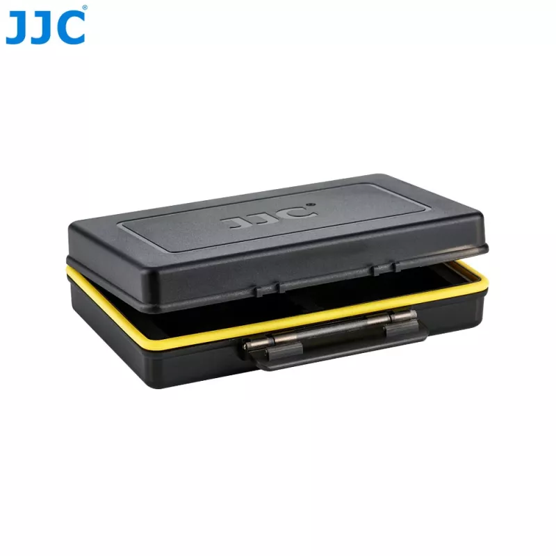 JJC Bolsa de armazenamento para baterias e cartões de memória Insta360 X5 X4 X3 (preto)