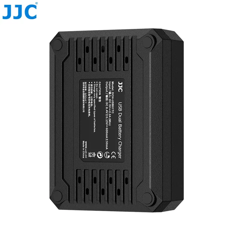JJC Carregador duplo USB-C para Sony NP-FW50 (DCH-FW50TC)
