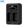 JJC Carregador duplo USB-C para Sony NP-FW50 (DCH-FW50TC)