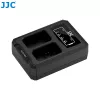 JJC Carregador duplo USB-C para Sony NP-FW50 (DCH-FW50TC)