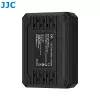 JJC Carregador duplo USB para 2x baterias Nikon EN-EL15 EN-EL15a EN-EL15b EN-EL15c