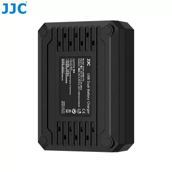 JJC Carregador duplo USB para 2x baterias Nikon EN-EL15 EN-EL15a EN-EL15b EN-EL15c
