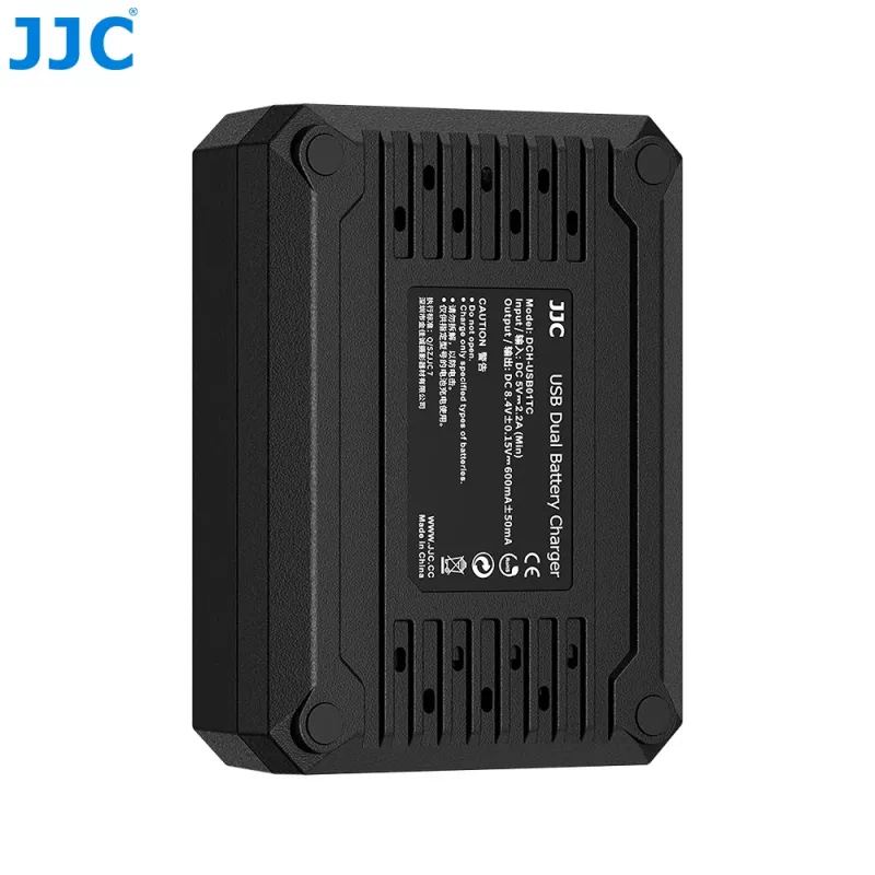JJC Carregador duplo USB para 2x baterias Nikon EN-EL15 EN-EL15a EN-EL15b EN-EL15c