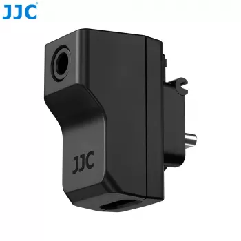 JJC Adaptador de áudio AD-X4 com função de carregamento USB-C para Insta360 X4