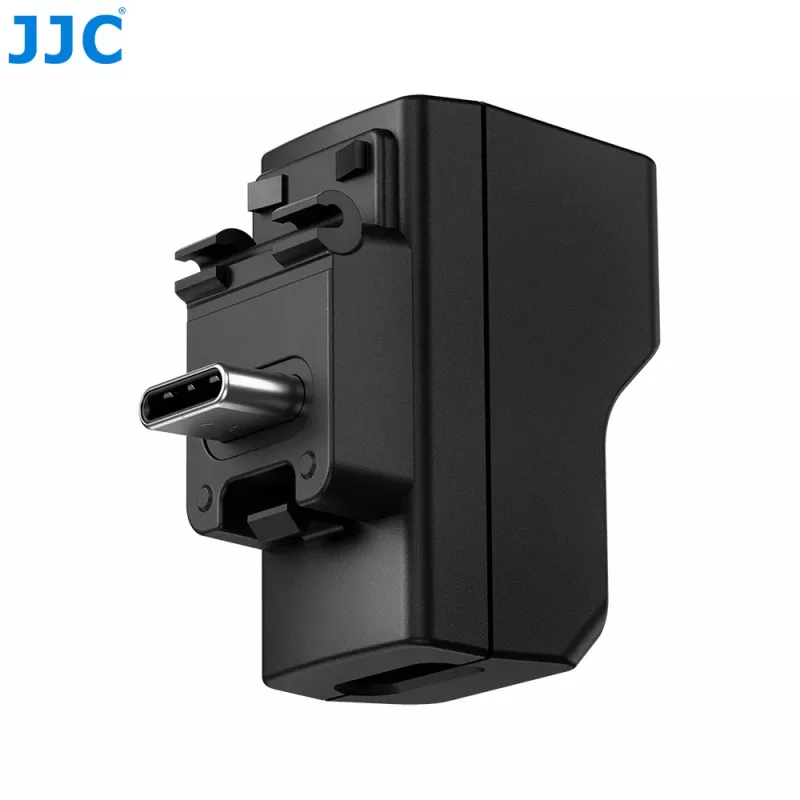 JJC Adaptador de áudio AD-X4 com função de carregamento USB-C para Insta360 X4