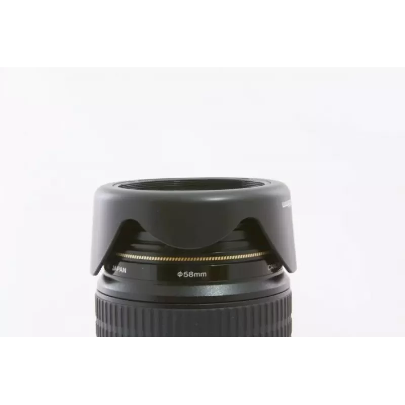 JJC Para-sol metálico de rosca 52mm para objetiva de câmara - ventilado, preto mate