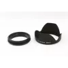 JJC Para-sol metálico de rosca 52mm para objetiva de câmara - ventilado, preto mate