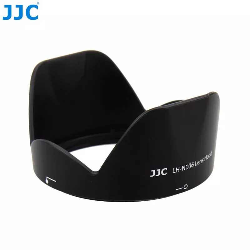 JJC Para-sol HB-N106 para Nikon NIKKOR VR 10-100mm / AF-P DX 18-55mm VR / AF-P DX 18-55mm