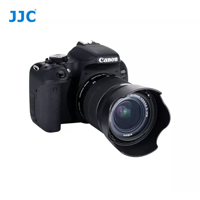 JJC Para-sol para Canon EW-63C - forma de tulipa, preto