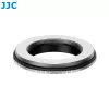 JJC Conjunto de para-sol e tampa de objetiva para Fujifilm Fujinon XF 23mm F2.8 R WR e XF 27mm F2.8 R WR - prateado (LH-JXF23F28)