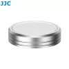 JJC Conjunto de para-sol e tampa de objetiva para Fujifilm Fujinon XF 23mm F2.8 R WR e XF 27mm F2.8 R WR - prateado (LH-JXF23F28)