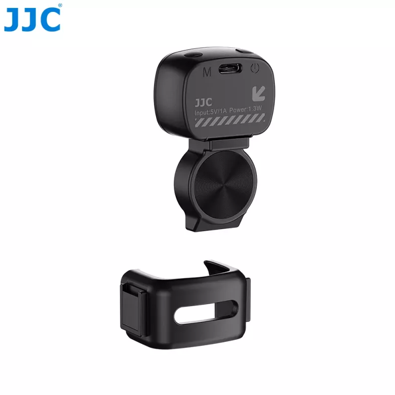 JJC Mini luz de preenchimento LED magnética para DJI Osmo Pocket 3, CRI≥95, 15 LEDs, recarregável por USB-C