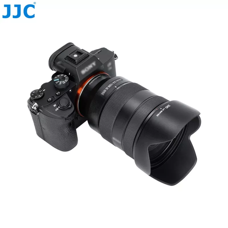 JJC ALC-SH152 para-sol tipo tulipa para Sony FE 24-105mm F4 G OSS