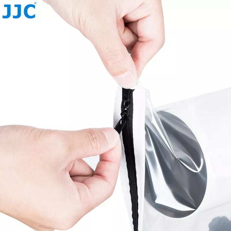 JJC TC-K2 capa de proteção contra chuva 2x para telescópio - preto