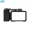 JJC SSK-OA6 punho + suporte de moldura + adaptador de sapata fria para DJI Osmo Action 6