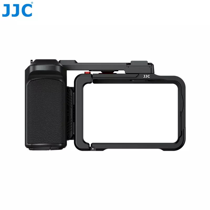 JJC SSK-OA6 punho + suporte de moldura + adaptador de sapata fria para DJI Osmo Action 6
