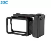 JJC SSK-OA6 punho + suporte de moldura + adaptador de sapata fria para DJI Osmo Action 6