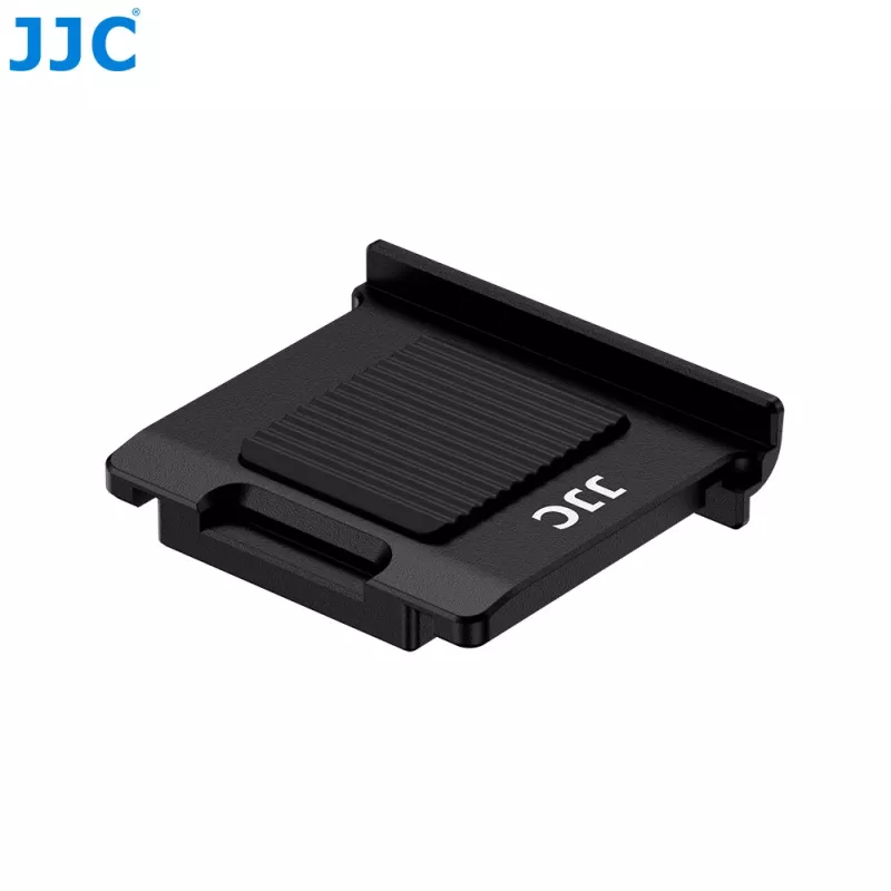 JJC tampa de sapata quente para Ricoh GR IV HDF Monochrome e sapata de flash padrão ISO, preto