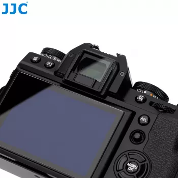 JJC protetor de ecrã em vidro temperado para Fujifilm X-T5, X-T4, X-T3 visor - dureza 9H, resistente a riscos, anti-dedadas