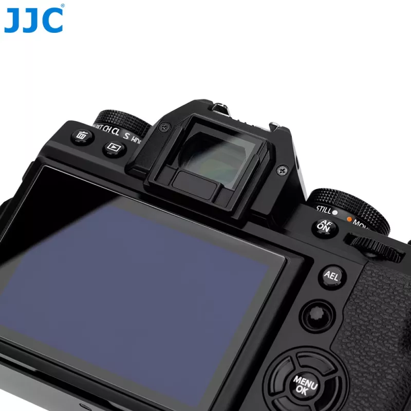 JJC protetor de ecrã em vidro temperado para Fujifilm X-T5, X-T4, X-T3 visor - dureza 9H, resistente a riscos, anti-dedadas