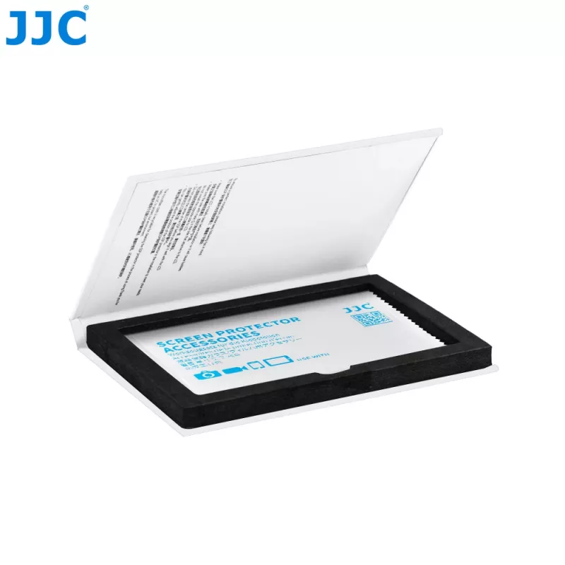 JJC protetor de ecrã em vidro temperado para Fujifilm X-T5, X-T4, X-T3 visor - dureza 9H, resistente a riscos, anti-dedadas