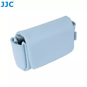 JJC CL-S bolsa de neoprene azul para câmara para Ricoh GR III, Canon G7 X, Sony RX100