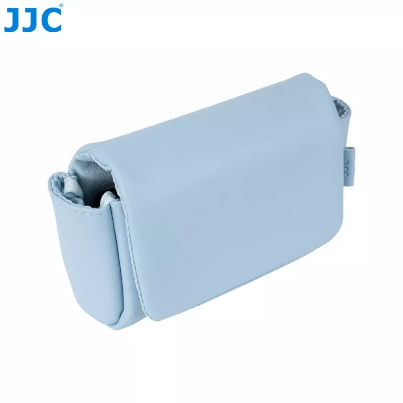 JJC CL-S bolsa de neoprene azul para câmara para Ricoh GR III, Canon G7 X, Sony RX100