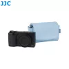 JJC CL-S bolsa de neoprene azul para câmara para Ricoh GR III, Canon G7 X, Sony RX100